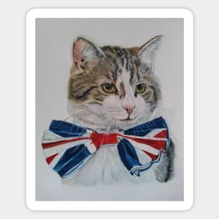 Larry the Downing Street Cat Sticker